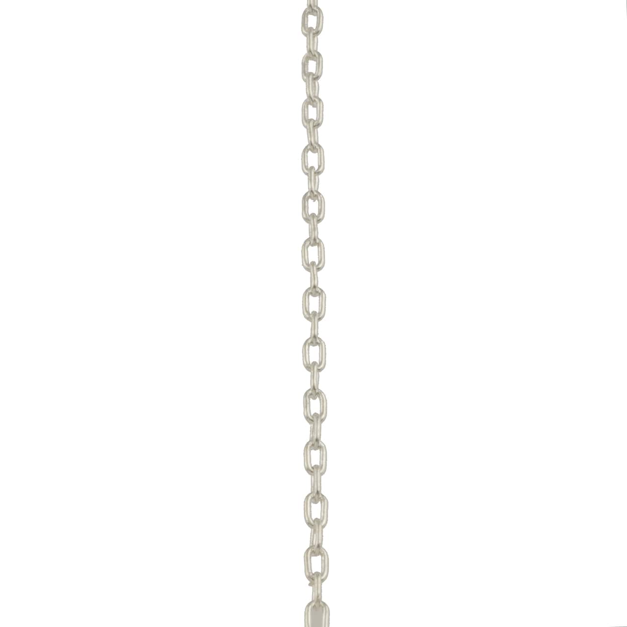 Silver Cable Necklace by Bead Landing&#x2122;